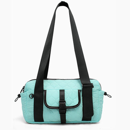 Small Travel Duffle bag Women men,Gym bags with zipper Compartment for Phone Workout Shopping Hospital Handbag Lightweight bag Good Vibrations