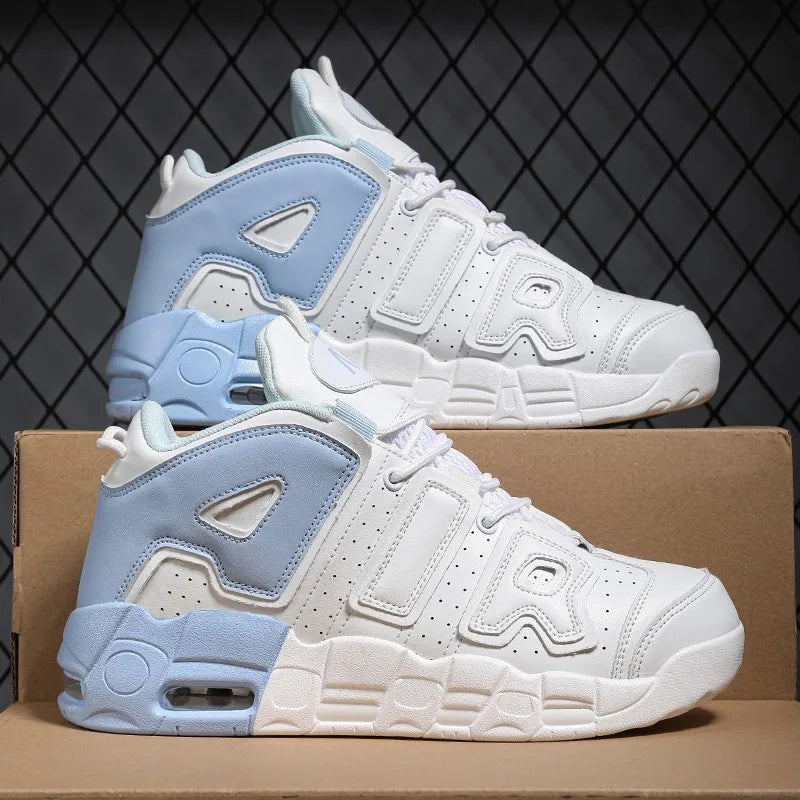 2024 New Fashion Men Sneakers on-slip Wear-resistant Men Casual Sneakers Air Cushion Breathable Soft Bottom Man Basketball Shoes Good Vibrations