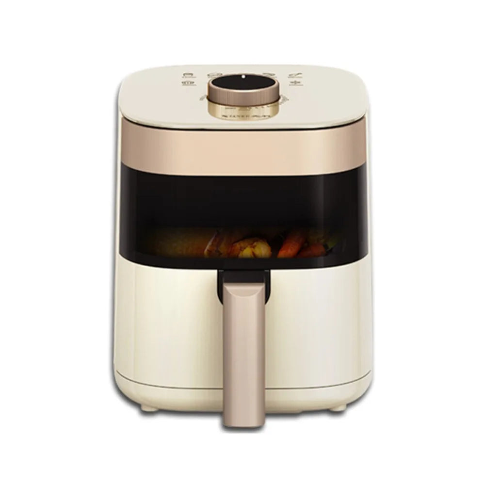 Air fryer - Home-use 5L large-capacity fryer, intelligent baking machine, multi-functional electric fryer, oven Good Vibrations