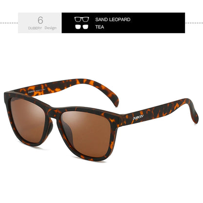 DUBERY Full Rim Polarized Sunglasses For Men And Women 28 Colors Model 550 Good Vibrations