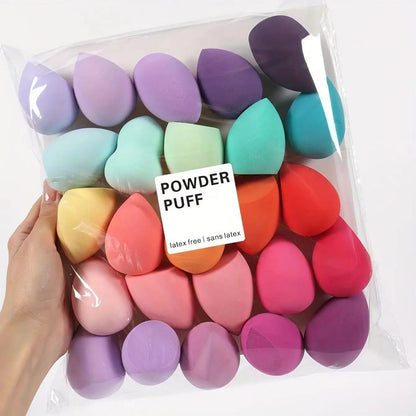 7piece/18piece makeup sponge set, suitable for liquid BB cream powder application, makeup egg dry wet dual-use powder puff Good Vibrations