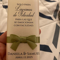 For Happy tears Tissue pack, Personalized Wedding favors, Personalized Wedding Favors, Wedding Tissue packs, Wedding decor Good Vibrations