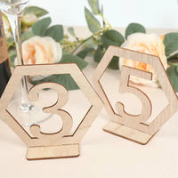 Wedding Number Wooden Table Place Card Rustic Wedding Engagement Reception Seat Decoration Number Signs Event Party Supplies Good Vibrations