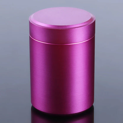New Airtight Smell Proof Container Quality Stainless Steel Mini Tea Cans Herb Stash Jar Tea Coffee Storage Box Tea Caddies Box Good Vibrations Adult Super Store