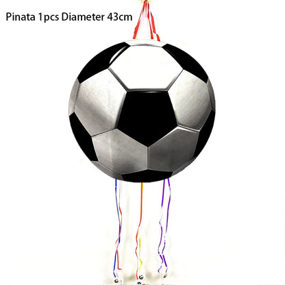 1pcs/lot Cute soccer Football Birthday Party Deco Piñata Event piñata cumpleaños infantil Girls Boys Kids Favors DIY Pinata Good Vibrations