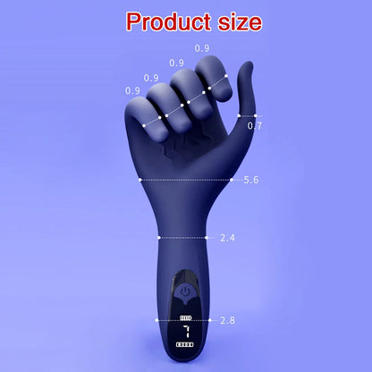 Glans Trainer for Men Powerful Vibrating Penis G Spot Masturbator Soft Fingertip Prolong Endurance Massage Vibrator Erotic Toys Good Vibrations Adult Super Store