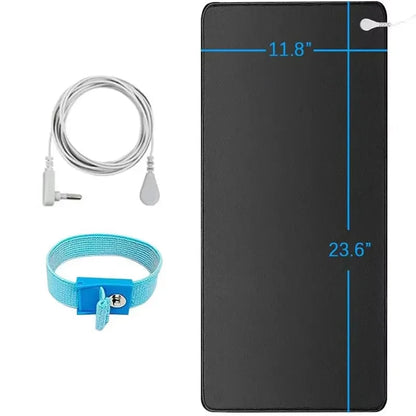 Grounding Mat Earthing Pad PU Grounding Sheet for Sleep Improvement Anxiety Relief Anti Fatigue Body Ground Mat Home Office U Good Vibrations