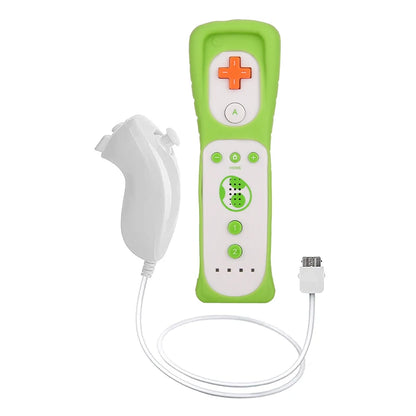 1 Set/2 Set Remote Controller with Nunchuck Controller for Wii Games Control for Wii Console Wireless Gamepad with Motion Plus Good Vibrations