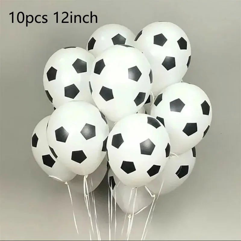 Soccer Party Disposable Tableware Paper Plates Cups Napkins Tablecloth Soccer Birthday Party Decoration Good Vibrations