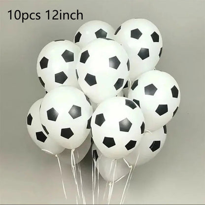 Soccer Party Disposable Tableware Paper Plates Cups Napkins Tablecloth Soccer Birthday Party Decoration Good Vibrations