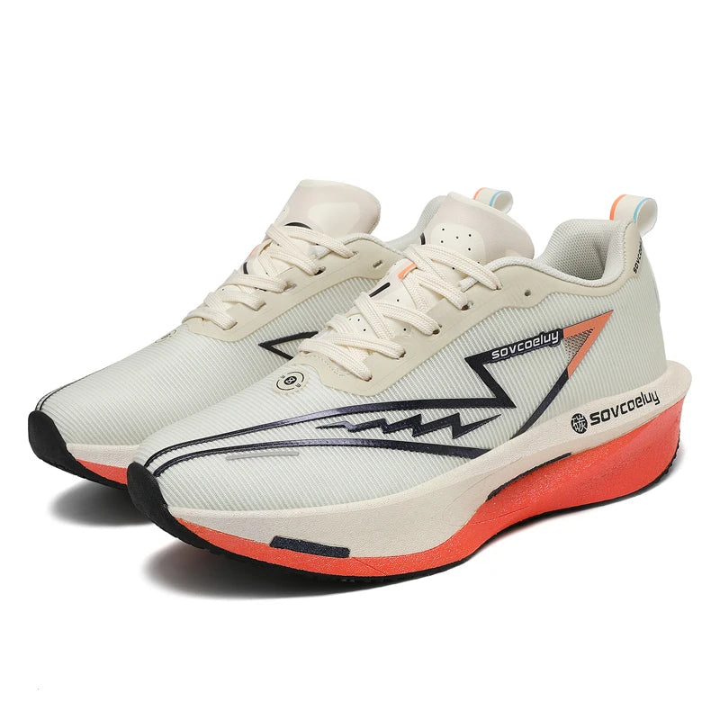 Running Shoes Carbon Board Speciality Men Sports Breathable Lightweight Women's Comfortable Marathon Athletic Nonskid Sneakers Good Vibrations