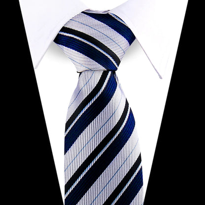 Elegant Ties For Men Fashion Item Necktie High Quality Classic Men Tie Suit Accessories Wedding Gifts Business Party Wholesale Good Vibrations
