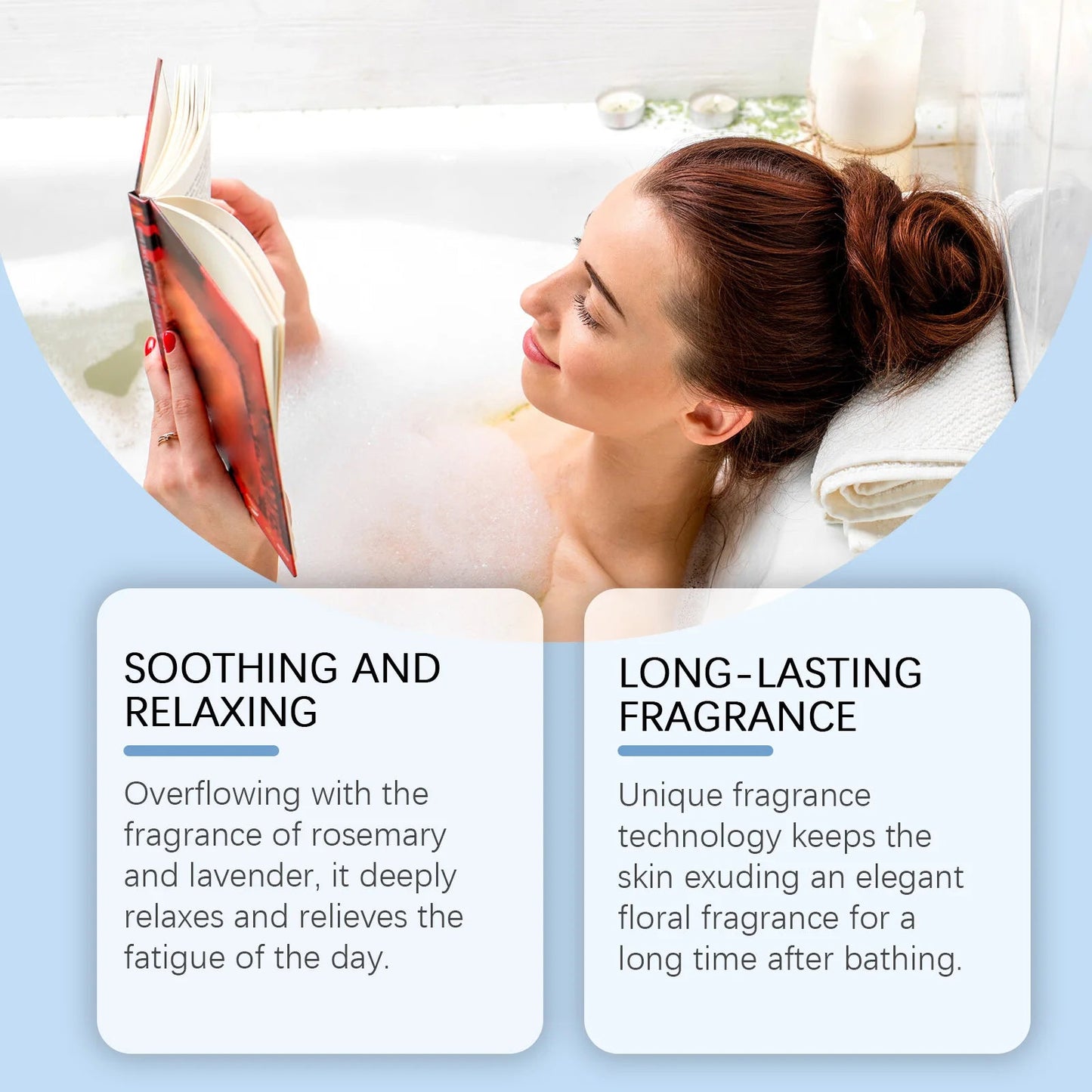 Bubble Bath Bombs Exfoliating Relief Relaxing Aromatherapy Shower Moisturizing Nourishing Fragrance Spa for Adults Body Cleanser Good Vibrations