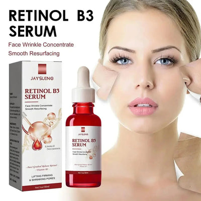 Remove W-rinkles Essence Anti A-ging Fade Fine Line Lifting Firming Repair Smooth Moisturizing Nourish Tighten Retinol B3 Serum