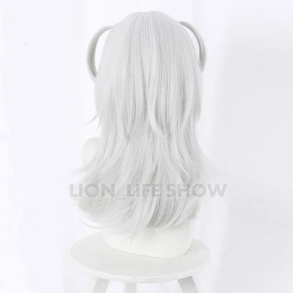 VTuber Hololive English Cosplay Gawr Gura Wig Cute Wig Hololive English Cosplay Hair Gawr Gura headdress Good Vibrations