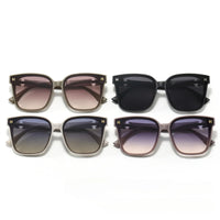 2025 New! Fashion Forward Large Frame Square Unisex Sunglasses UV Protected Ideal for Retro Trend Street Photography Good Vibrations