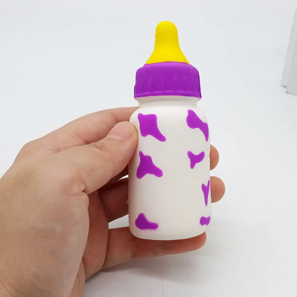 squishys baby bottle Slow Rising Gags Practical Jokes Toy Squish Antistress Squishies Squeeze Food Wholesale Good Vibrations