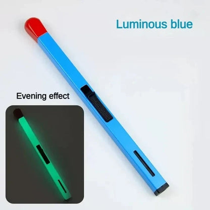 Portable Visual Window Large Match Lighter Windproof Open Fire Butane Inflatable Portable Candle Kitchen Lighter Good Vibrations Adult Super Store