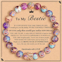 Idea Friendship Gifts For Women Best Friends Besties Gf Anniversary Valentines Day Graduation Healing Stone Crown Gifts For Her Good Vibrations