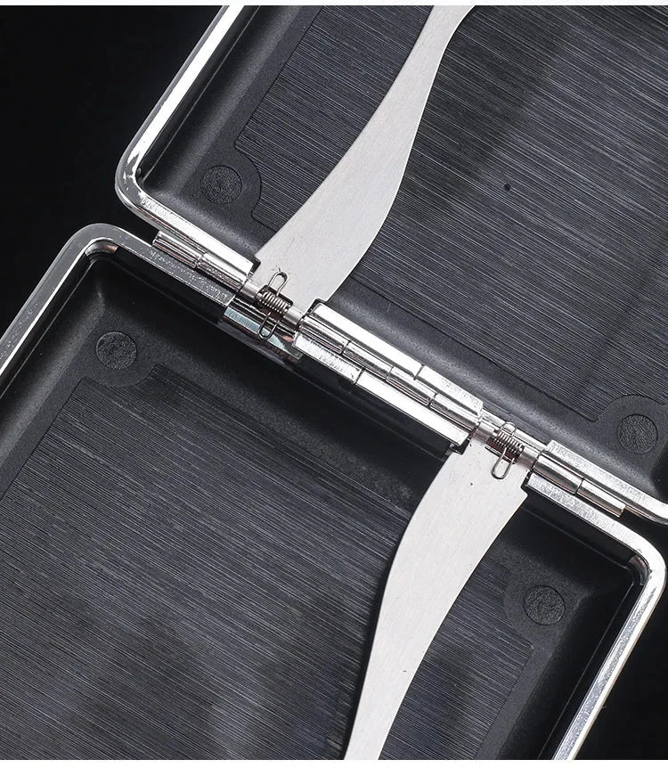 Fashion Cigarette Case 20pcs Metal Cigarette Holder Coarse Pack Anti-pressure Moisture-proof Portable Cigarette Case Good Vibrations Adult Super Store