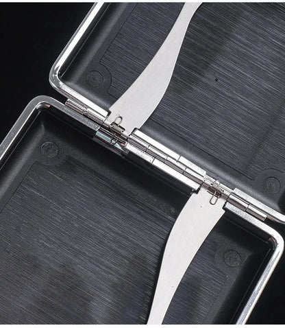 Fashion Cigarette Case 20pcs Metal Cigarette Holder Coarse Pack Anti-pressure Moisture-proof Portable Cigarette Case Good Vibrations Adult Super Store