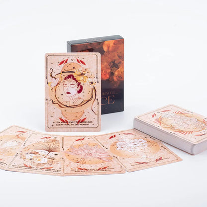 Cat Tarot A 78 Card Deck High Quality English Version Board Game for Easy and Fun Fortune Telling Perfect for Family Gatherings Good Vibrations