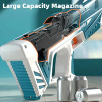 Children Full Automatic Water Gun Toys Summer Outdoor Pool Fight Games Induction Absorb Water Electric Waterguns for Kids Gifts Good Vibrations