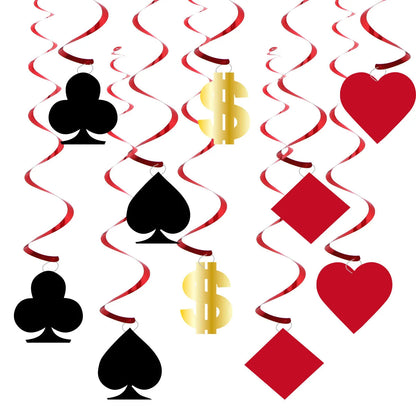 Casino Birthday Party Supplies for Adults Casino Party Decors Poker Paper Plates Cups Napkins Casino Night Vegas Supplies Favors Good Vibrations