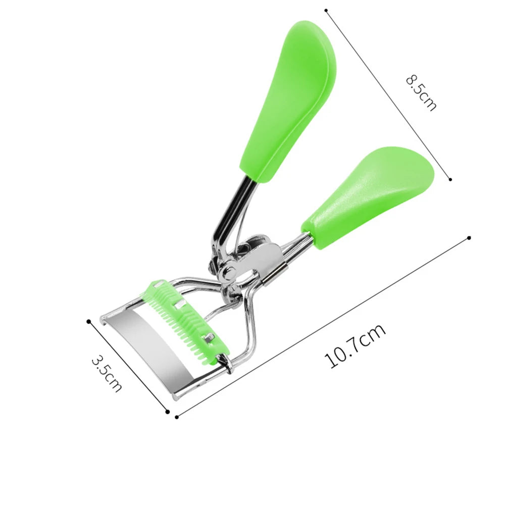 1pcs Eyelash Curler Make-up for women Beauty makeup tools Cosmetics Lady Eye Lashes Curling With Comb Clip Eyelashes Tool Good Vibrations