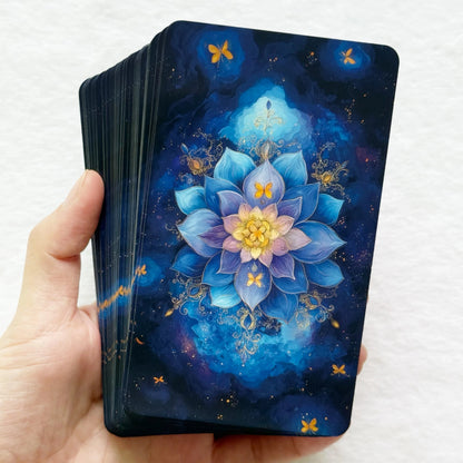 Celestial Tarot Deck, English Guidebook, Card Game, Divination and Meditation Tool, Wisdom of Traditional Tarot, 78 Cards Good Vibrations