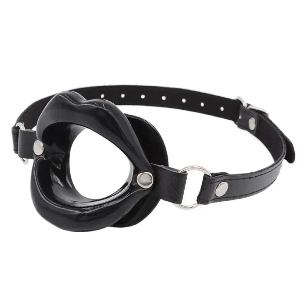 Adult Games Silicone Lips O Ring Open Mouth Gag Oral Fetish Obedient Slave BDSM Bondage Restraints Cosplay Sexy Toys Accessories GOOD Vibrations