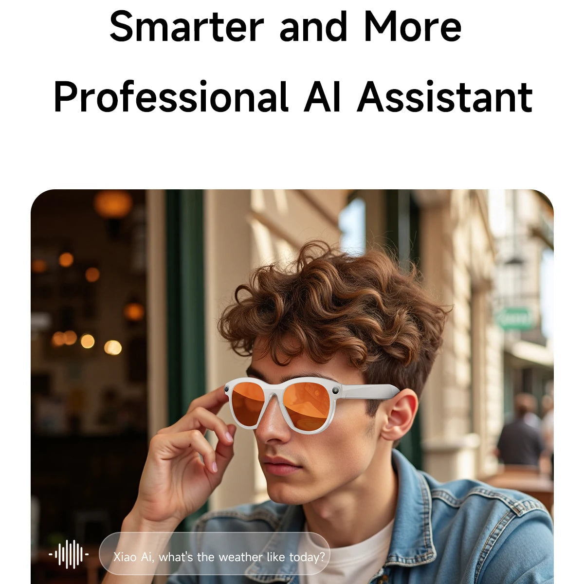 2025 AI Smart Glasses New Interaction With Camera Photo Video Record Translation Music Smart Sunglasses Bluetooth Call Headphone Good Vibrations