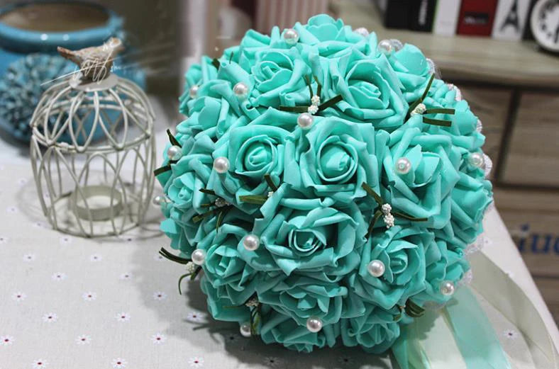 perfectlifeoh Bridal Bouquet for Wedding flower   wedding bouquet  Wedding Bouquets Good Vibrations