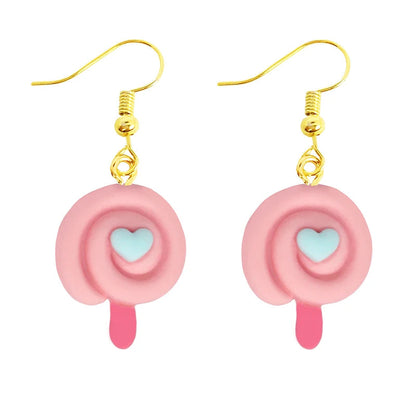 Earrings For Women Girls Cute Foods Hamburg Pizza Chicken Leg Candy Bottle Handmade Candy Kids Funny Resin Good Vibrations Adult Super Store