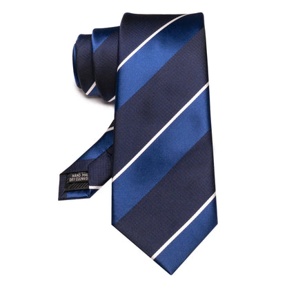 EASTEPIC Men's Gifts of Striped Ties Red Neckties for Gentlemen in Fine Apparel Fashionable Accessories for Social Occasions Good Vibrations