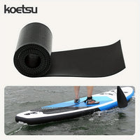 KOETSU Double-Sided PVC Middle Net 0.7mm 2" x 3.94" Kayak Repair Patch, Paddle Board Dinghy and Inflatable Boat Repair Patch Good Vibrations