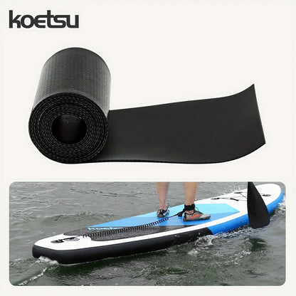 KOETSU Double-Sided PVC Middle Net 0.7mm 2" x 3.94" Kayak Repair Patch, Paddle Board Dinghy and Inflatable Boat Repair Patch