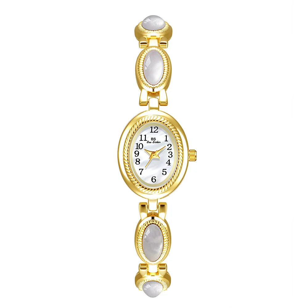 2025 New Women Wrist Watches Luxury Brand Elegant Fashion Ladies Wrist Watches For Female Clock Oval High Quality Gift Dropship Good Vibrations