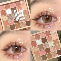 Cool Low Saturation Pure Wind 25 Color Eyeshadow Plate 2024 New Pearl Matte Color Ins Affordable Makeup Good Vibrations