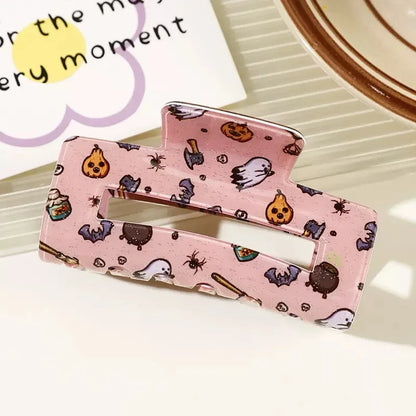 Halloween Theme - With Ghost/Pumpkin/Bat Patterns, Perfect For Holiday Party Costumes, Fashion Accessories For Women And Girls Good Vibrations