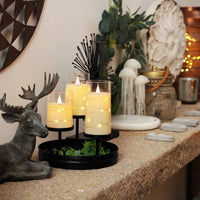 Electronic candles LED candles for home decoration LED light strips with remote control LED glass candles Christmas wedding part Good Vibrations