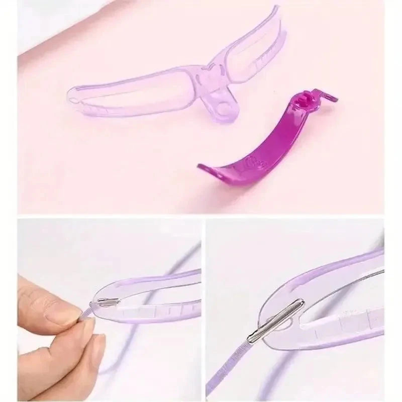 8 In 1 Reusable Eyebrow Stencil Beauty Makeup Brow Stamp Template Eyebrows Shape Set Eye Brow Makeup Tools and Accessories Good Vibrations