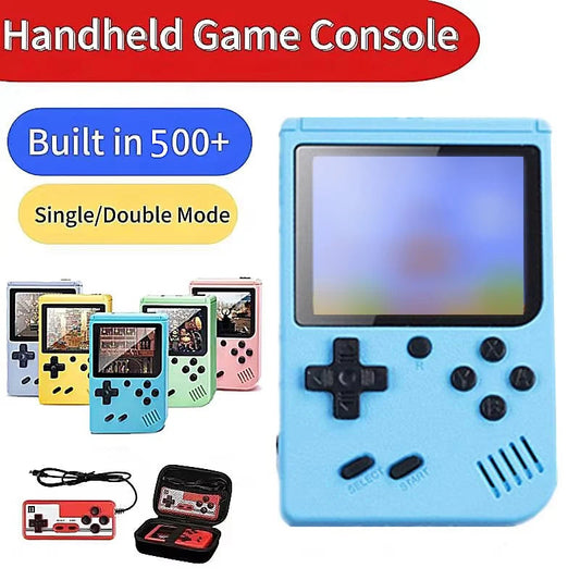 Built-in 500+ Classic games 5 inch arcade retro Console games console for Game boy Emulator TV Video Game Handheld Game Player Good Vibrations