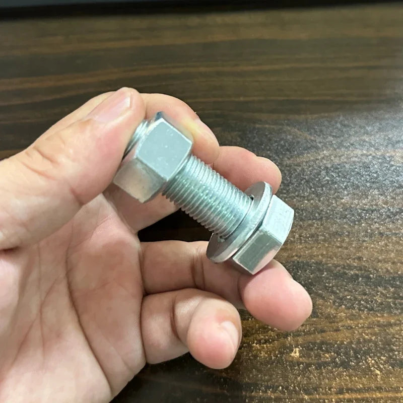 Metal screw bolt stash container for hidden storage and valuables.