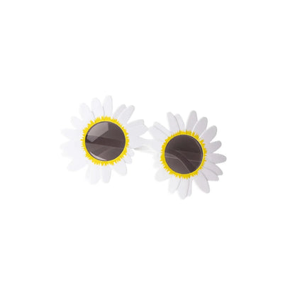 Sunflower Sunglasses Little Daisy Shape Sun Glasses Funny Party Decorative Eyeglasses Plastic Gathering Picnic Photography Props Good Vibrations