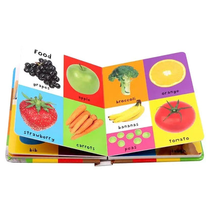 First 100 Words, Baby Children's books aged 1 2 3, English picture book libros Good Vibrations