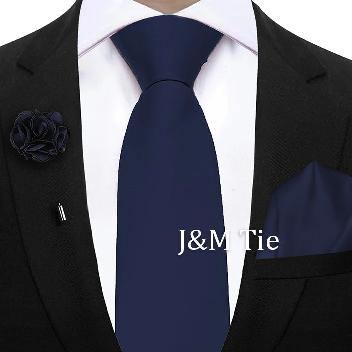Mens Ties Set Sage Green Pink Grey Brown NeckTie Pocket Square Brooch Wedding Tie Suit Accessories Fit Group Holiday Party
