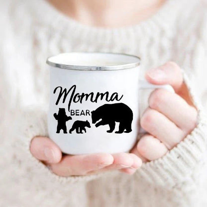Mothers Day Gift for mom Mommy Birthday Gifts Best Mom Ever Mug Mommy Coffee Mugs Mother drink cup tea enamel cups Good Vibrations Adult Super Store