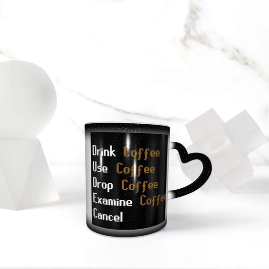 Runescape Mug Mug Funny Ceramic Coffee Cups Tea Mugs Milk Cup Drinkware Gift for Woman Man Good Vibrations