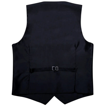 Men's Classic Solid Color Suit Vest and Necktie Matching Set | Wedding Groom & Groomsmen Attire Good Vibrations